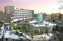 正定国际小商品市场步行街